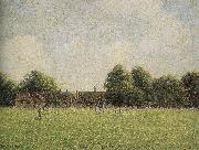 Camille Pissarro grass oil